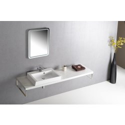 Sapho Avice deska 240 x 36 cm dub starobílý AV2465