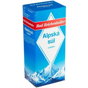 Bad Reichenhaller alpská sůl s jodem 500 g