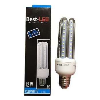 Best-Led E27 12W,st.bílá BL-3U-12-CW-E27