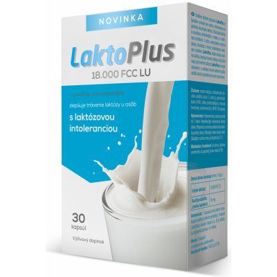 Salutem Pharma LaktoPlus 18.000 FCC LU 30 kapslí – Hledejceny.cz