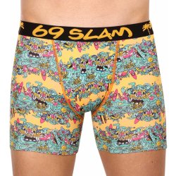 69SLAM pánské boxerky fit island of paradise dylan (MBYISP-PO)