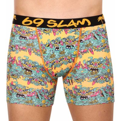 69SLAM pánské boxerky fit island of paradise dylan (MBYISP-PO) – Zboží Mobilmania