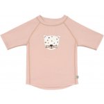 LÄSSIG tričko Short Sleeve Rashguard leopard pink – Zboží Dáma