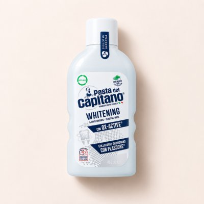 Pasta del Capitano Whitening OX-ACTIVE bělící 400 ml – Zboží Mobilmania