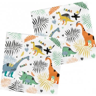 Folat ubrousky Dino Roar 20ks 33x33cm – Zboží Dáma