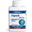 MedPharma Vápník 600 mg + Vitamín D3 67 tablet