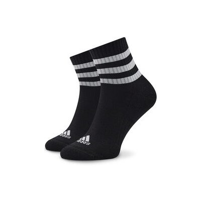 adidas Sada 3 párů vysokých ponožek 3S C Spw Mid 3P IC1317 Černá