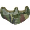 Doplněk Airsoftové výstroje A.C.M. Face protector velký, Woodland