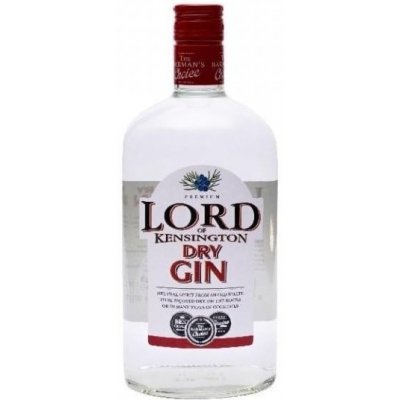Kensington GIN Lord Of 37,5% 1 l (holá láhev) – Hledejceny.cz