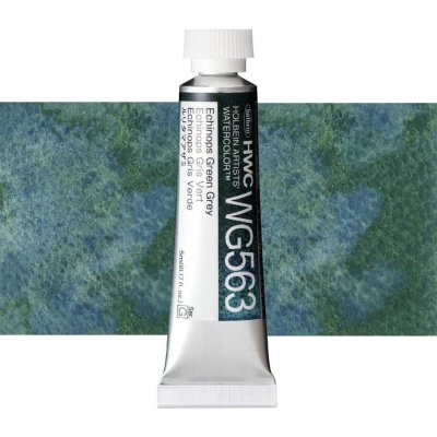 Holbein Granulating akvarelová barva 5 ml Echinops Green Grey – Hledejceny.cz