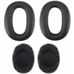 eses náušníky pro sluchátka Sony MDR-1000X a WH-1000XM2 černé kožené – Zboží Živě