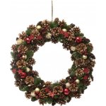 Fééric Lights and Christmas Vánoční věnec, O 50 cm vícebarevná – Zboží Dáma