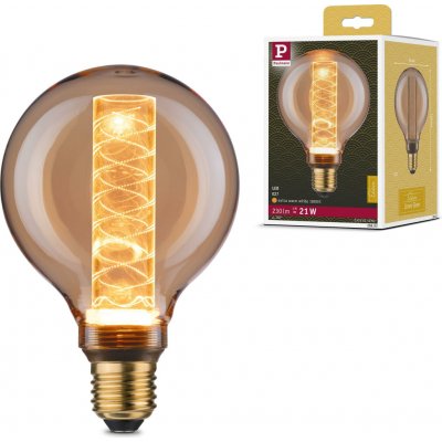 Paulmann LED žárovka GLOBE G95 E27/4W/230V 1800K 28602 W3658 – Hledejceny.cz