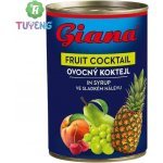 Giana Ovocný koktejl ve sladkém nálevu 410 g – Hledejceny.cz
