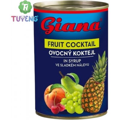 Giana Ovocný koktejl ve sladkém nálevu 410 g – Hledejceny.cz