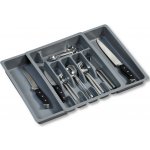 Kesper Plastový kuchyňský organizér Loft Grey, 50x38 cm – Sleviste.cz