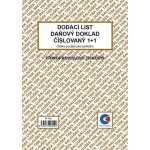 Baloušek Tisk PT142 Dodací list - daňový doklad, A5, samopropisovací, číslovaný – Hledejceny.cz