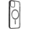 Pouzdro a kryt na mobilní telefon Apple Pouzdro Swissten Clear Jelly MagStick Metallic PRO iPhone 14 černé;