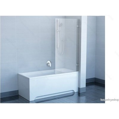 Ravak BVS1-80, 800 x 1500 mm, jednodílná pevná, transparent 7U840A00Z1 – Zboží Mobilmania