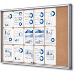 Jansen Display interiérová vitrína 18 x A4 – Zboží Živě