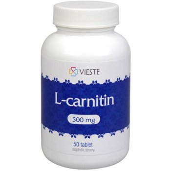 Vieste L-carnitin 500 mg 50 tablet