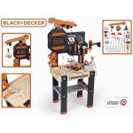 Smoby Black + pracovní stůl Decker s jeřábem – Zboží Dáma
