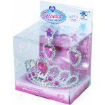 Korunka Princezna s náušnicemi růžová – Zboží Dáma