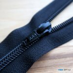 YKK spirálový zip, černá - 50cm – Zboží Dáma