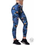 Nebbia legíny Mid Waist Ocean Power 566 modré – Zboží Mobilmania