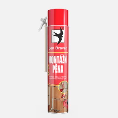 Den Braven pěna montážní trubičková zelená 750ml – Hledejceny.cz