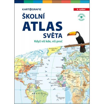 Kartografie PRAHA, a. s. Školní atlas světa – Hledejceny.cz