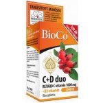 BioCo C+D duo RETARD C-vitamin 1000 mg + D3-vitamin 2000 IU 100 tablet – Hledejceny.cz