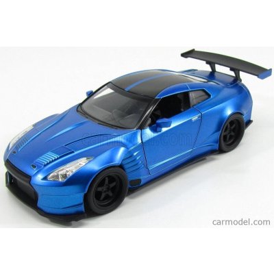 Jada Nissan Brian's Gt r R35 2009 Ben Sopra Fast & Furious Vii 2015 Matná Modrá Černá 1:24 – Zbozi.Blesk.cz