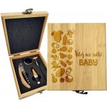 Sablio Dárková sada na víno Vítej na světě, baby: 147×168×49 mm – Hledejceny.cz