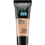 Maybelline Fit Me! Matte+Poreless matující make-up pro normální a mastnou pleť 230 30 ml – Zboží Mobilmania