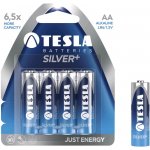 TESLA SILVER+ AA 4ks 13060420 – Zboží Mobilmania