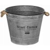 Jezírková dekorace Atmosphera Zinkový květináč, vintage kbelík, ? 38 cm