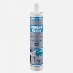 Debbex 30122SL Sanitární silikon 280 ml šedá – Zboží Mobilmania