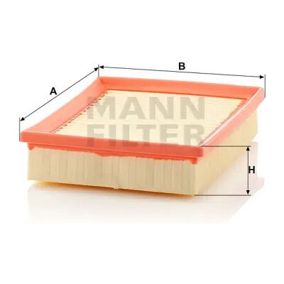 MANN FILTER Vzduchový filtr C 2490 – Hledejceny.cz