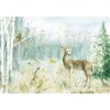 Tapety Postershop Fototapeta vliesová Forest animals rozměry 208x146 cm