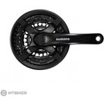 Shimano FC-TY501 kliky, 170 mm, 42/34/24T, 3x8, s krytem, OEM – Sleviste.cz