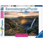 RAVENSBURGER Vodopád Haifoss Skandinávie 1000 dílků – Hledejceny.cz