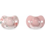 Suavinex dudlík SX Pro fyziologický Walk 2 ks růžová – Zboží Mobilmania