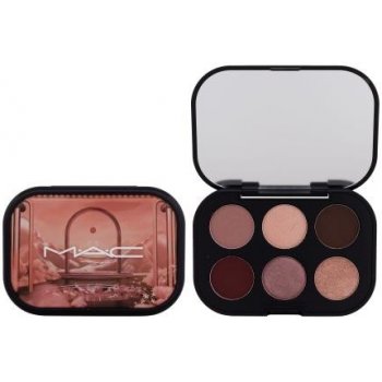 MAC Cosmetics Connect In Colour Eye Shadow Palette 6 shades paletka očních stínů Rose Lens 6,25 g