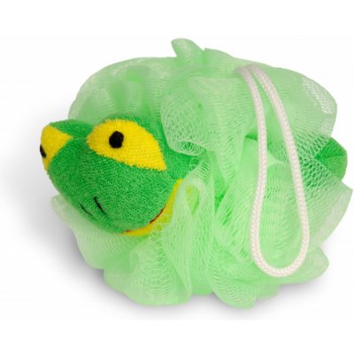 Calypso mycí květina se zvířátkem zelená žabka