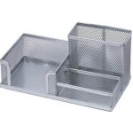 Kovový organizér CONCORDE s kostkou, stříbrný – Zboží Dáma