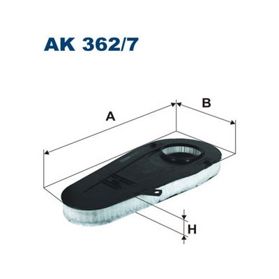 AK 362/7 FILTRON Vzduchový filtr | Zboží Auto