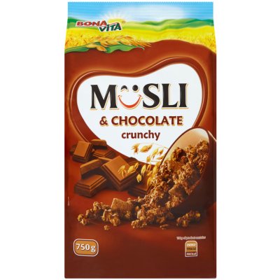 BonaVita Müsli s čokoládou 750 g – Zboží Dáma