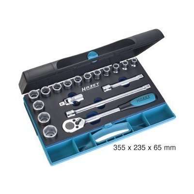Hazet Gola sada 1/2", 18 ks - 932/18 – Zboží Mobilmania