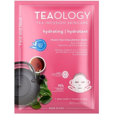 Teaology Peach Tea Hyaluronic Mask 21 ml – Zboží Mobilmania